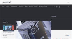 Desktop Screenshot of engadget.com